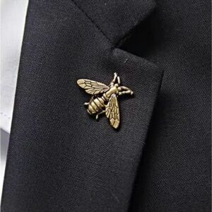 insect bee men and women brooch pin